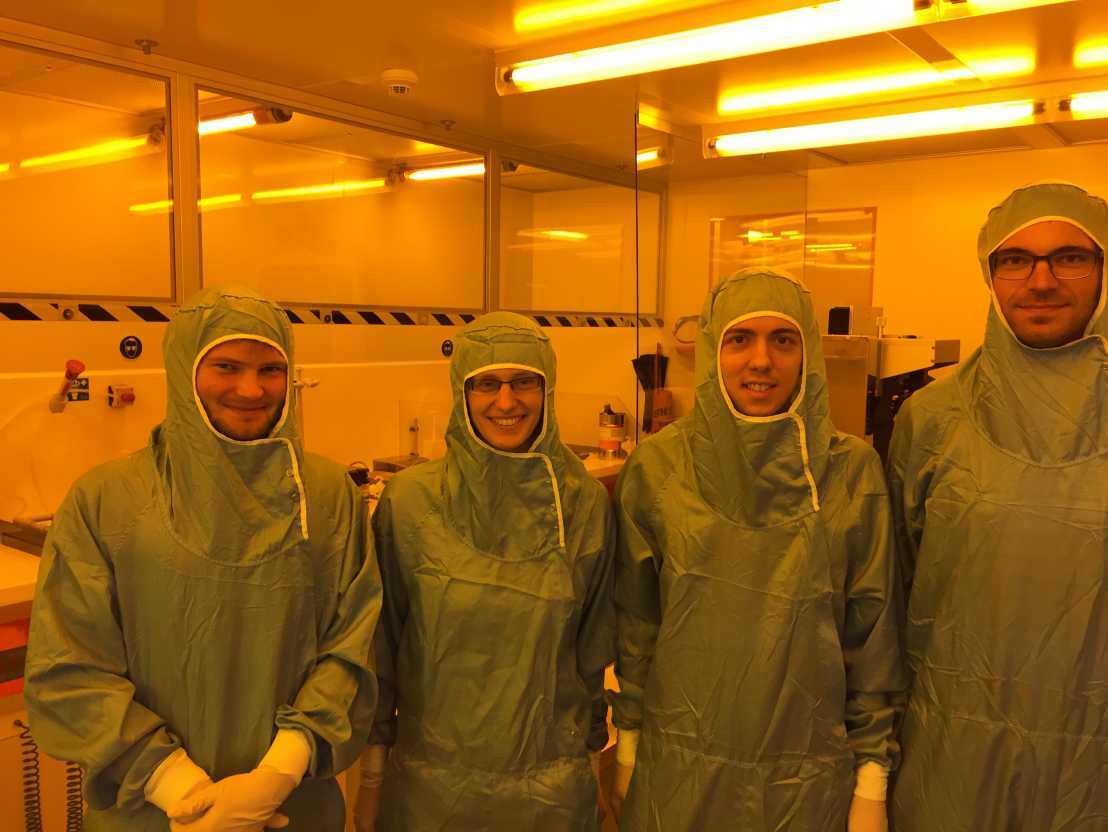 Dittrich group in the BSSE cleanroom